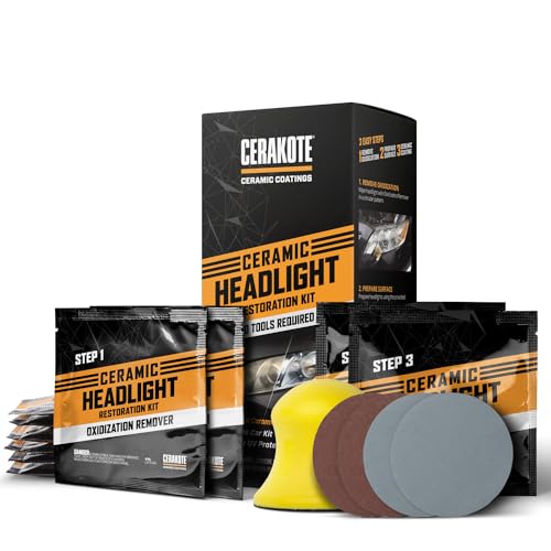 CERAKOTE® Ceramic Headlight Restoration Kit - Long-lasting Results