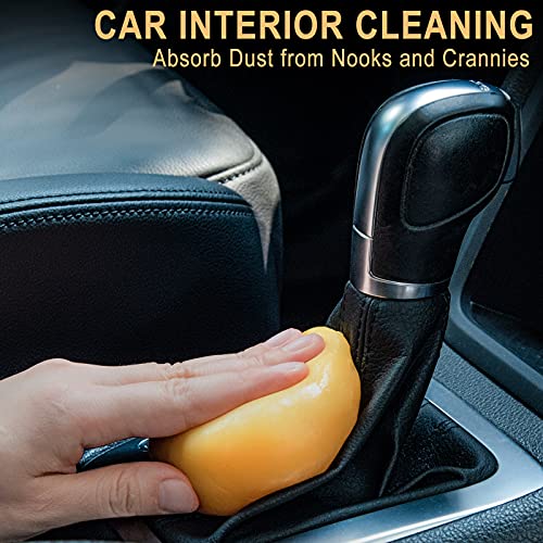Car Cleaning Gel for Car Detailing - Yellow