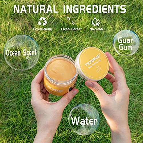 Car Cleaning Gel for Car Detailing - Yellow