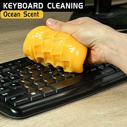 Car Cleaning Gel for Car Detailing - Yellow