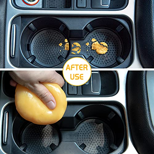 Car Cleaning Gel for Car Detailing - Yellow