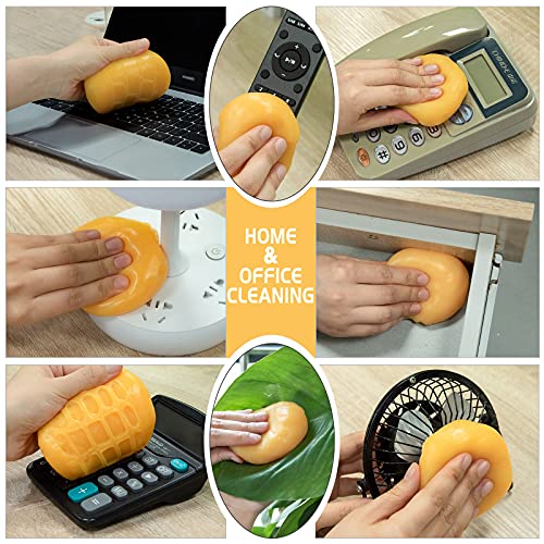 Car Cleaning Gel for Car Detailing - Yellow