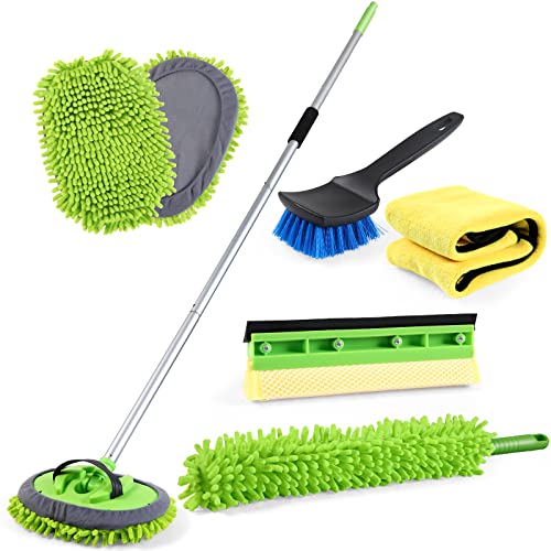 62" Car Wash Brush with Long Handle