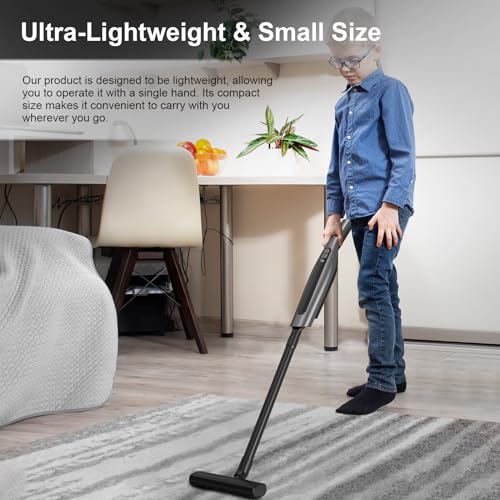 NEXPOW Handheld Car Vacuum - 18000PA, Cordless, Rechargeable