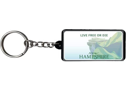 New Hampshire State Collectible Keychain - USA Souvenir
