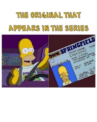 Homer Simpson Driver License ID Card | Funny Novelty