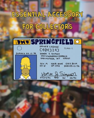 Homer Simpson Driver License ID Card | Funny Novelty