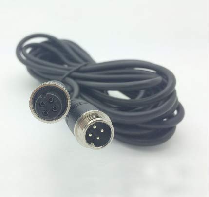 5M Car 4-Pin Aviation Video Extension Cable Backup