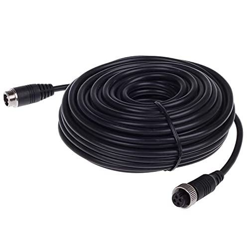 15M/50FT 4-Pin Aviation Extension Cable for Backup Cameras