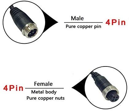 4-Pin Aviation Extension Cable for Wired Backup Camera