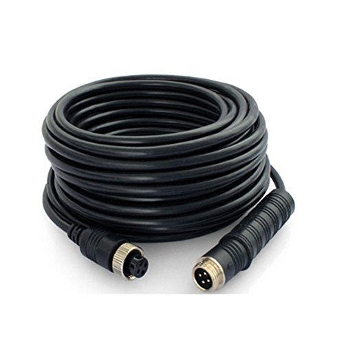 33ft Waterproof 4Pin Video Extension Cable for Vehicles