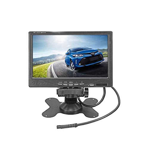 7" HD Car On-Dash Backup Monitor with 2 Inputs