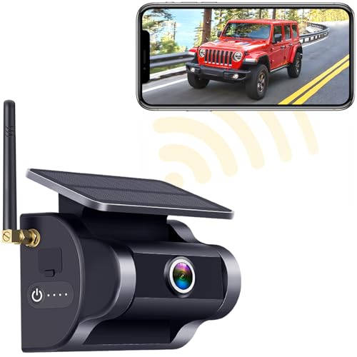 Wireless Solar Backup Camera: Easy Install, HD Night Vision