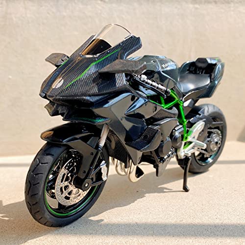 1:12 Kawasaki Ninja H2R DieCast Motorcycle Model, Black