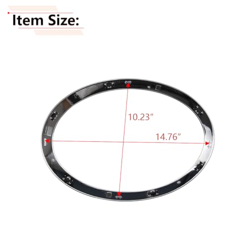 Chrome Headlight Trim Ring for MINI Cooper F55-F57