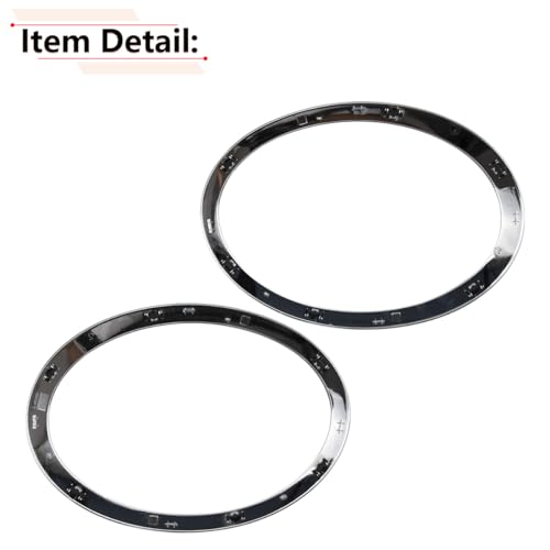 Chrome Headlight Trim Ring for MINI Cooper F55-F57