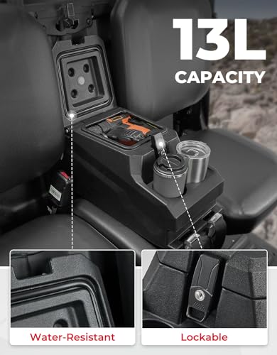 KEMIMOTO Bench Seat Console Armrest - Can-Am Defender