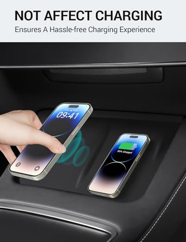 BASENOR Wireless Charger Mat for Tesla Model Y/3