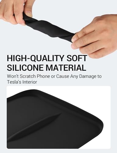 BASENOR Wireless Charger Mat for Tesla Model Y/3