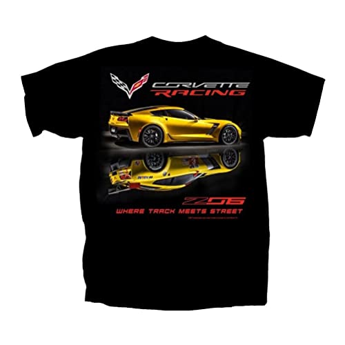 C7 Z06 Corvette Racing T-Shirt: Black, XX-Large
