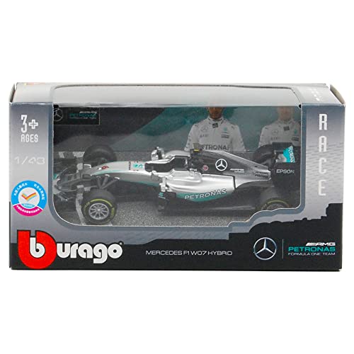 Bburago Mercedes-Benz W07 H F1 Nico Rosberg 1/43