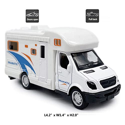Toy Mini Camper RV Diecast Model Car for Boys