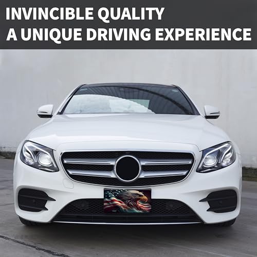 American Flag Eagle License Plate Cover - Personalized