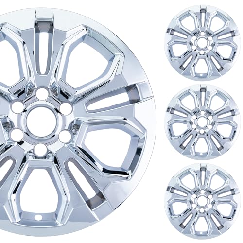 Chrome Wheel Skin Set for Chevy Silverado LTZ