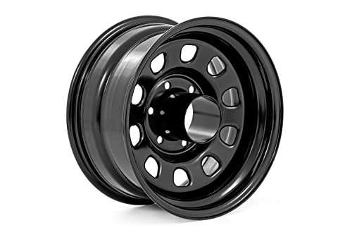 Black Daytona Steel Wheel - 15x8 / 6x5.5 6x139.7