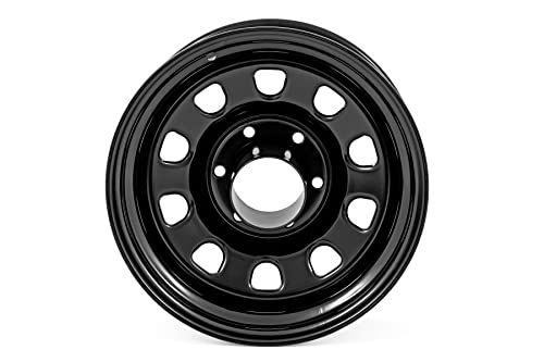 Black Daytona Steel Wheel - 15x8 / 6x5.5 6x139.7