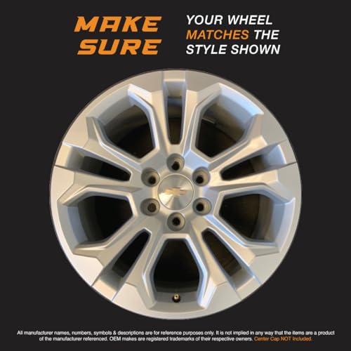 Chrome Wheel Skin Set for Chevy Silverado LTZ