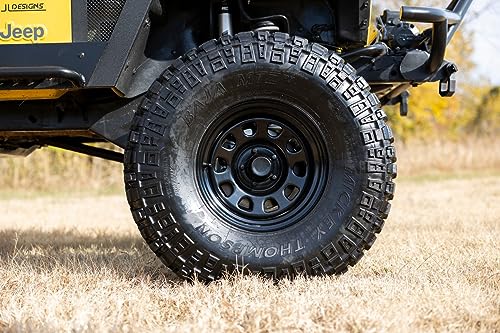 Black Daytona Steel Wheel - 15x8 / 6x5.5 6x139.7