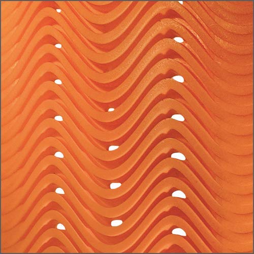 Klim D30 Level 1 Viper Back Pad - Orange