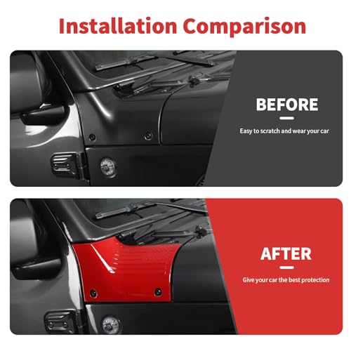 Jeep Wrangler JL JLU & Gladiator JT Cowl Covers