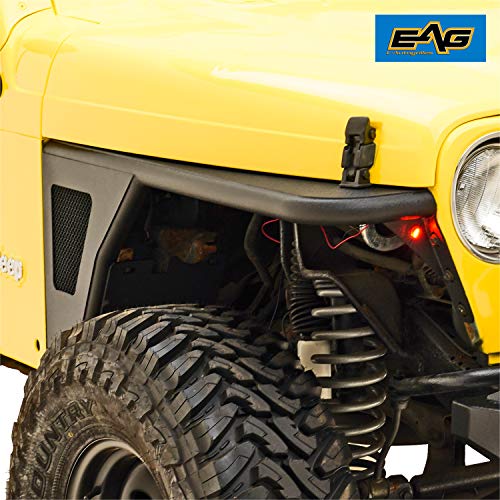 EAG Front Fender Flare Body Armor for Wrangler
