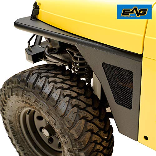 EAG Front Fender Flare Body Armor for Wrangler