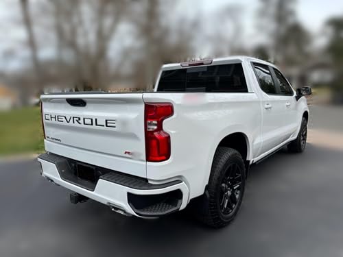 Chevrolet 3D Raised Tailgate Emblem Inserts - Silverado