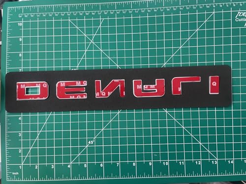 GMC Yukon & Sierra Nameplate Emblem HD Badge - Chrome