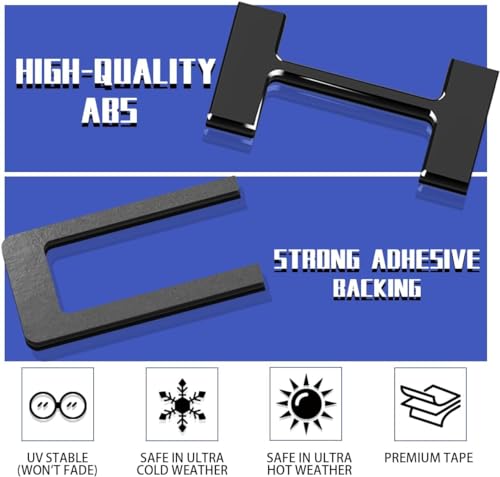 Chevrolet 3D Raised Tailgate Emblem Inserts - Silverado