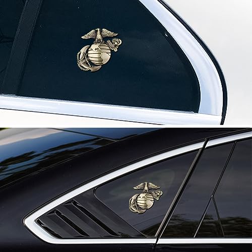 US Marine Corps Car Emblem, Universal 3D Logo