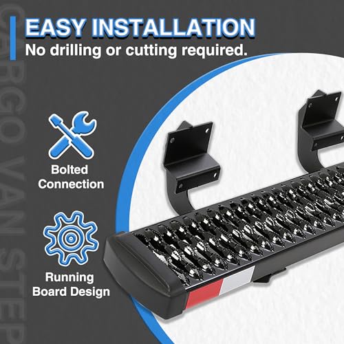 Ford Transit Grip Step for Passenger Side Sliding Door