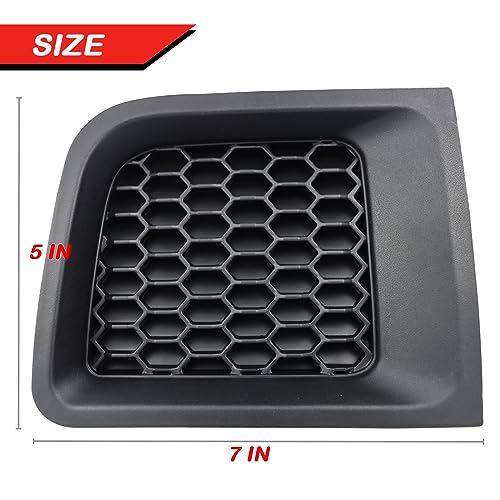 Jeep Renegade 2015-2018 Front Kidney Grilles - Black