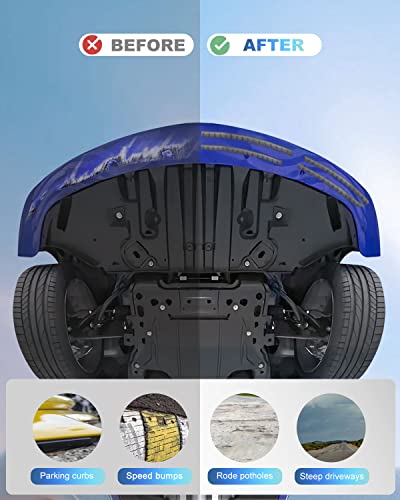 Luxury Car Front Bumper Protector - 4 Pack