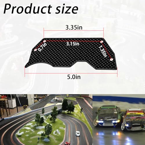 Carbon Fiber Air Dam Diffuser for Arrma Limitless