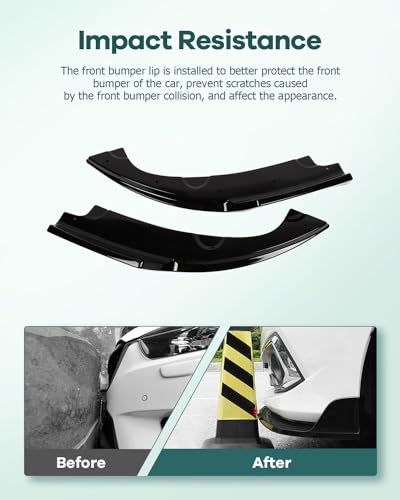 SCITOO PP Rear Side Lip Spoilers for Honda Civic