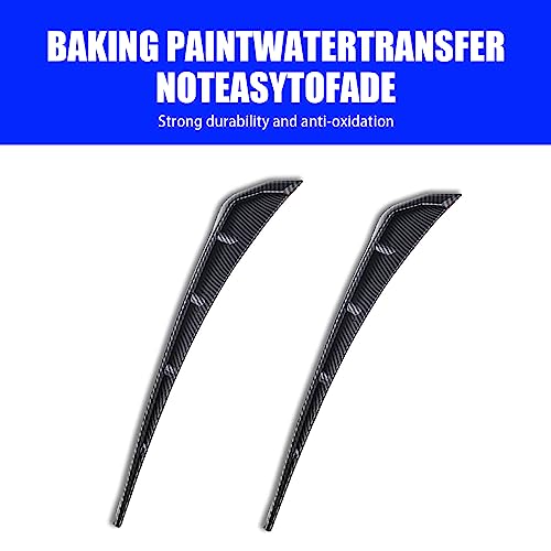 QODOLSI Carbon Fiber Car Fender Side Vents Set