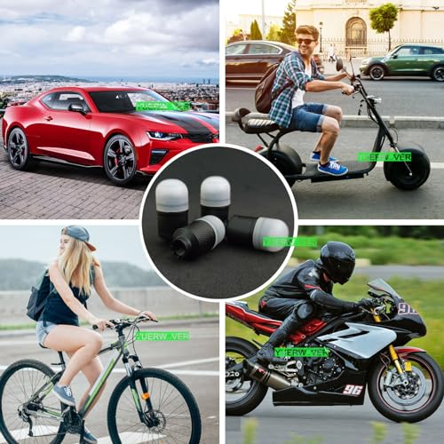 YUERWOVER 4 Pack LED Tire Lights for Car