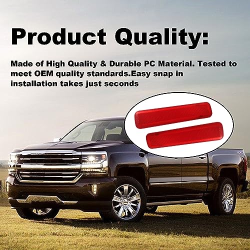 Chevy GMC Rear Left and Right Door Reflector Kit