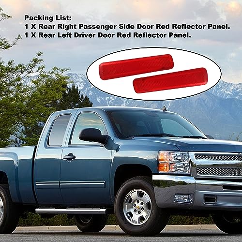 Chevy GMC Rear Left and Right Door Reflector Kit
