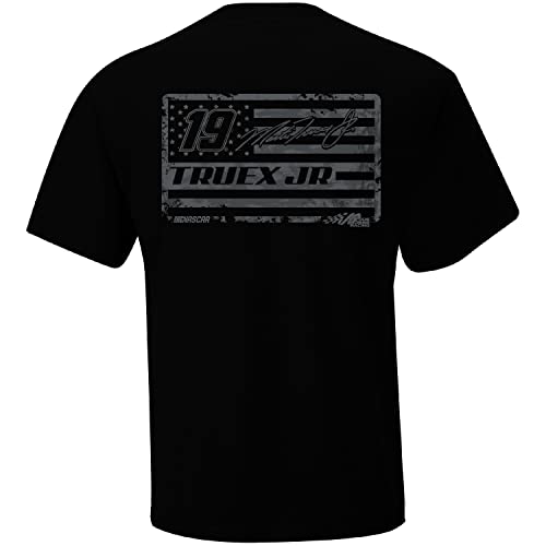 Martin Truex Jr 19 Tonal Flag T-Shirt Medium
